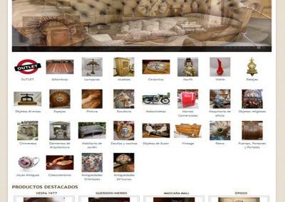 Tienda Online en Antigüedades