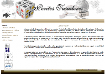 Proyecto web cursos de tasadores