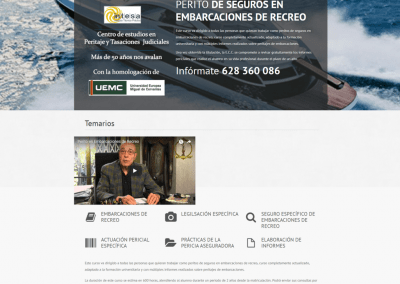 Proyecto Curso de Seguros en Enbarcaciones