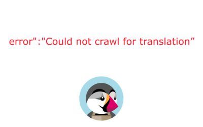 {«error»:»Could not crawl for translation files: