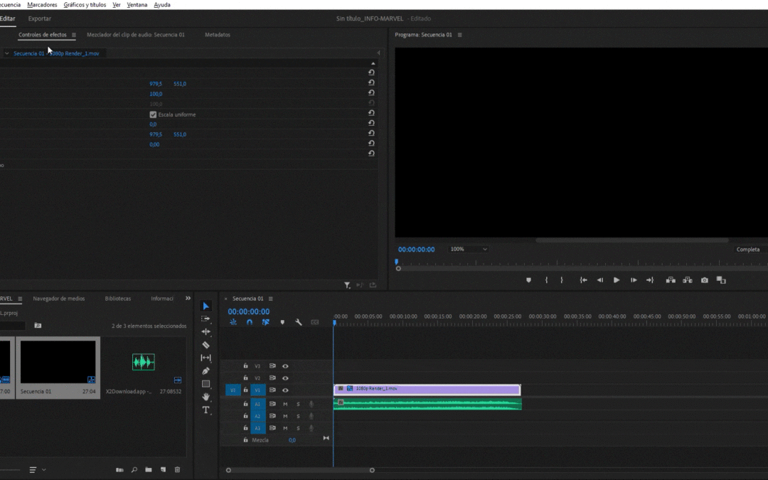 Flujo de trabajo de ingesta y proxy en Adobe Premiere Pro
