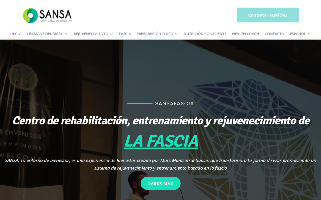Página web Sansa Fascia
