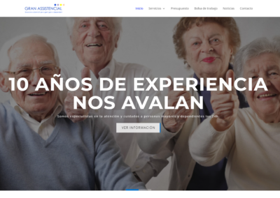 Página web Gran Asistencial