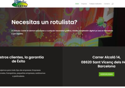 Página web Rotulos