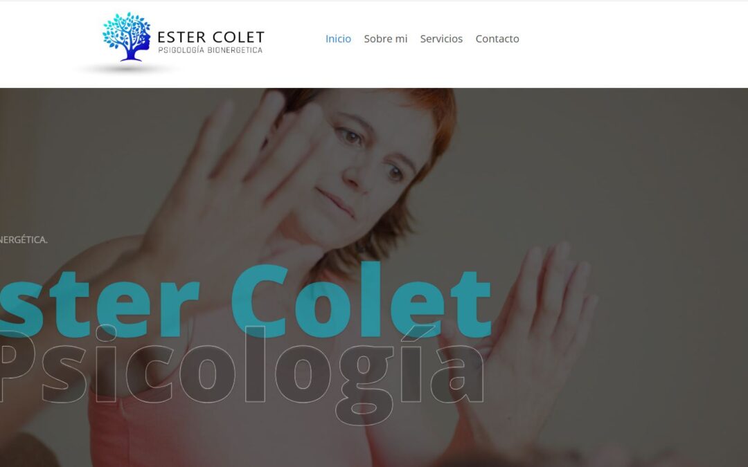 Página web Ester Colet – Psicóloga