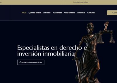 Página web Leiba & Antolí